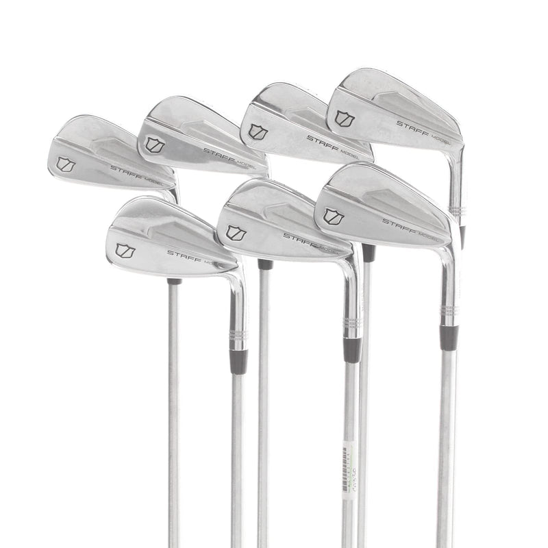 Wilson Staff Model Blade 2019 Steel Mens Right Hand Irons 4-PW Extra Stiff - KBS C-Taper Tour 130