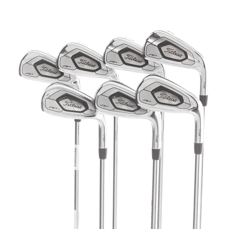 Titleist AP3 718 Steel Mens Right Hand Irons 4-PW Regular - True Temper AMT Black R300