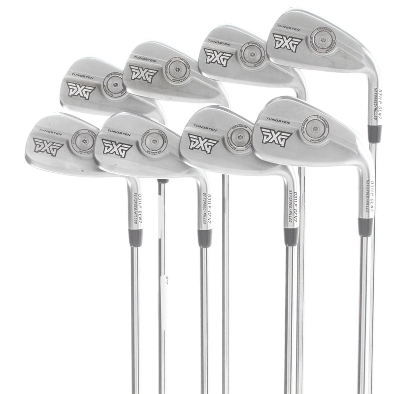 PXG 0311P Gen7 Steel Mens Right Hand Irons 4-GW Regular - Elevate MPH 95
