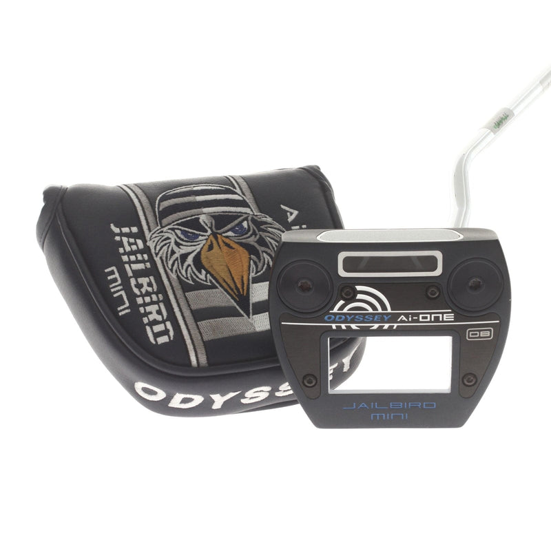 Odyssey Ai-ONE Jailbird Mini DB Mens Right Hand Putter 34" Mallet Stroke Lab 90 - Odyssey