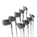 Ping Zing Steel Mens Right Hand Irons 3-SW Red Dot 0.75* Flat Regular - Ping Karsten JZ