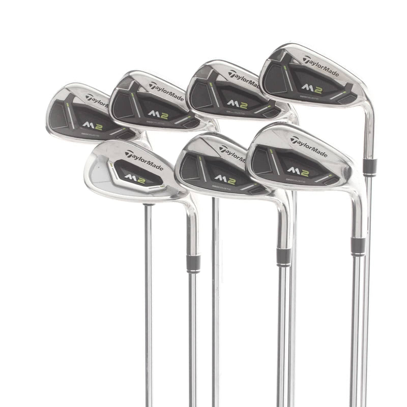 TaylorMade M2 Steel Mens Right Hand Irons 5-SW Regular - REAX 88