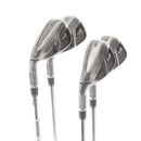 TaylorMade M6 Steel Mens Left Hand Irons 7-PW Regular - KBS Max 85