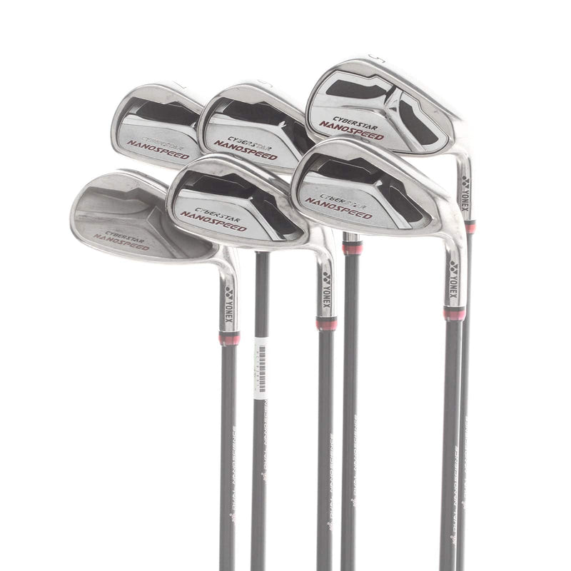 Yonex Cyberstar Nanospeed Graphite Mens Right Hand Irons 5-PW Regular - Yonex