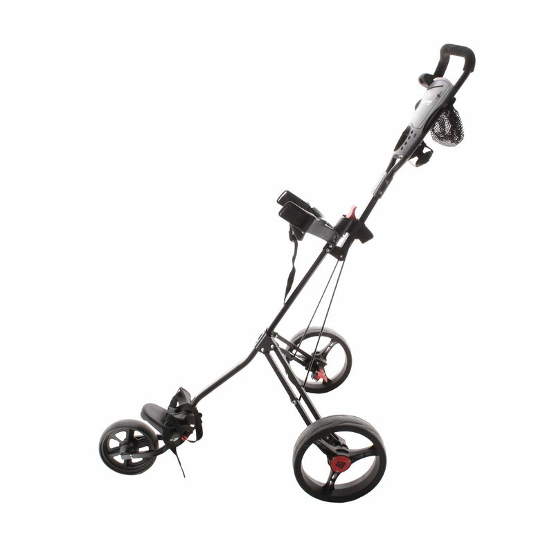Masters 5 Series 3-Wheel Push/Pull Trolley - White/Black/Red