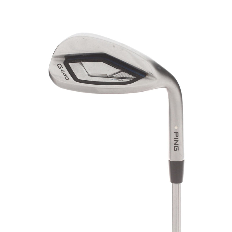 Ping G440 Steel Mens Right Hand Sand Wedge White Dot 56* 3* Upright Stiff - Dynamic Gold 120