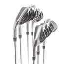 TaylorMade M2 Steel Mens Left Hand Irons 5-SW Regular - REAX 88
