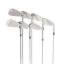 TaylorMade M2 Steel Mens Left Hand Irons 5-SW Regular - REAX 88