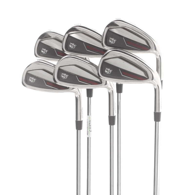 Wilson Dynapowr Steel Mens Right Hand Irons 5-PW Stiff - KBS Tour Lite