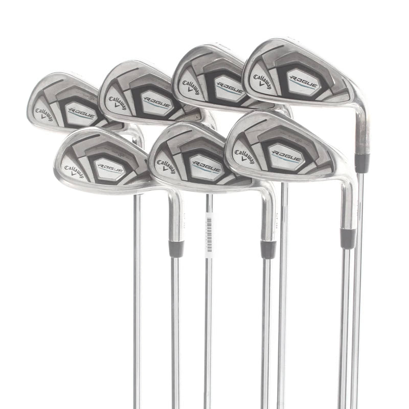 Callaway Rogue Steel Mens Right Hand Irons 5-SW Stiff - True Temper XP95