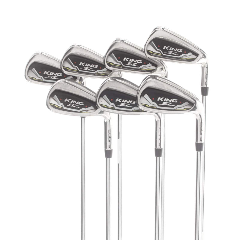 Cobra King Speedzone Steel Mens Right Hand Irons 5-GW Regular - Cobra