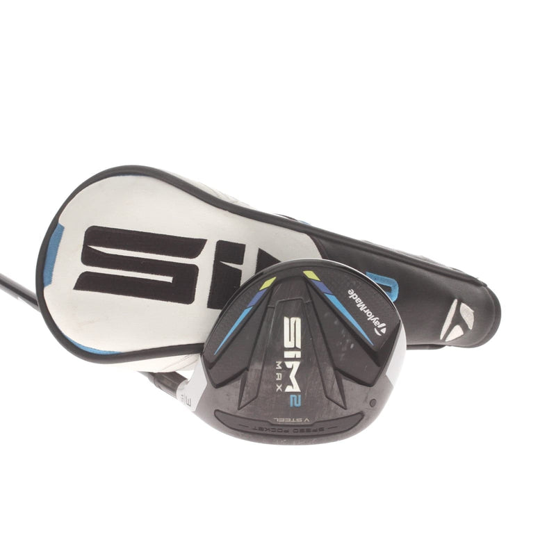 TaylorMade Sim2 Max Graphite Mens Right Hand Fairway 3 Wood 15* Stiff - Fujikura Ventus Blue FW 6-S