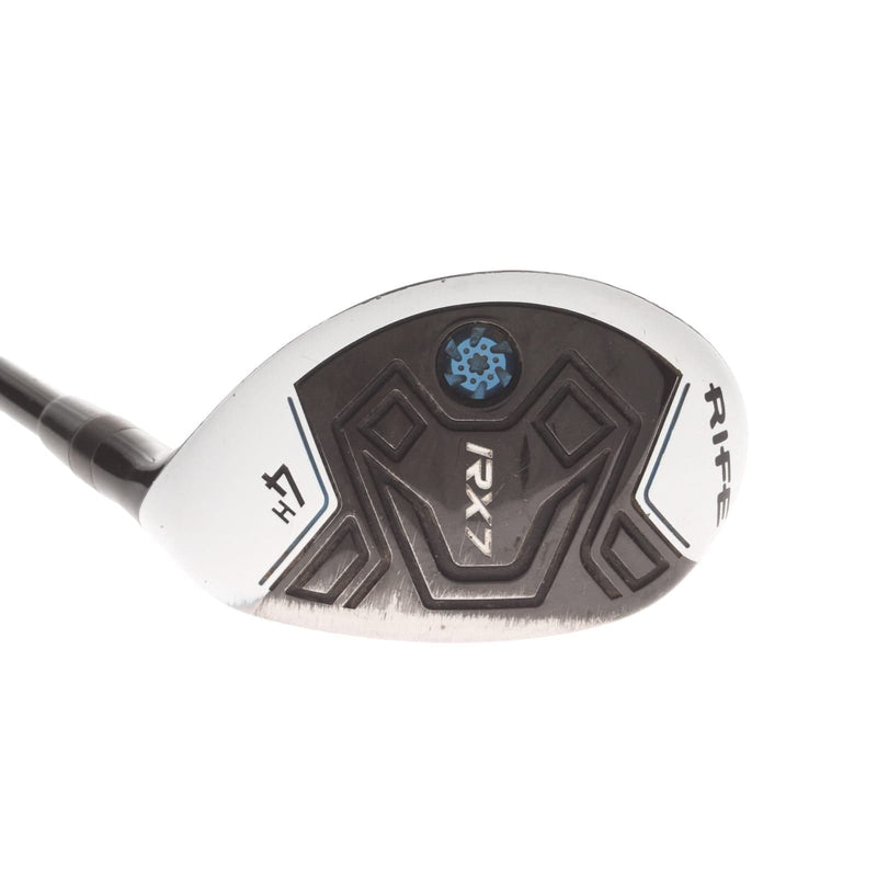 Rife RX7 Graphite Mens Right Hand 4 Hybrid 22* Regular - Dyna Flo UL65