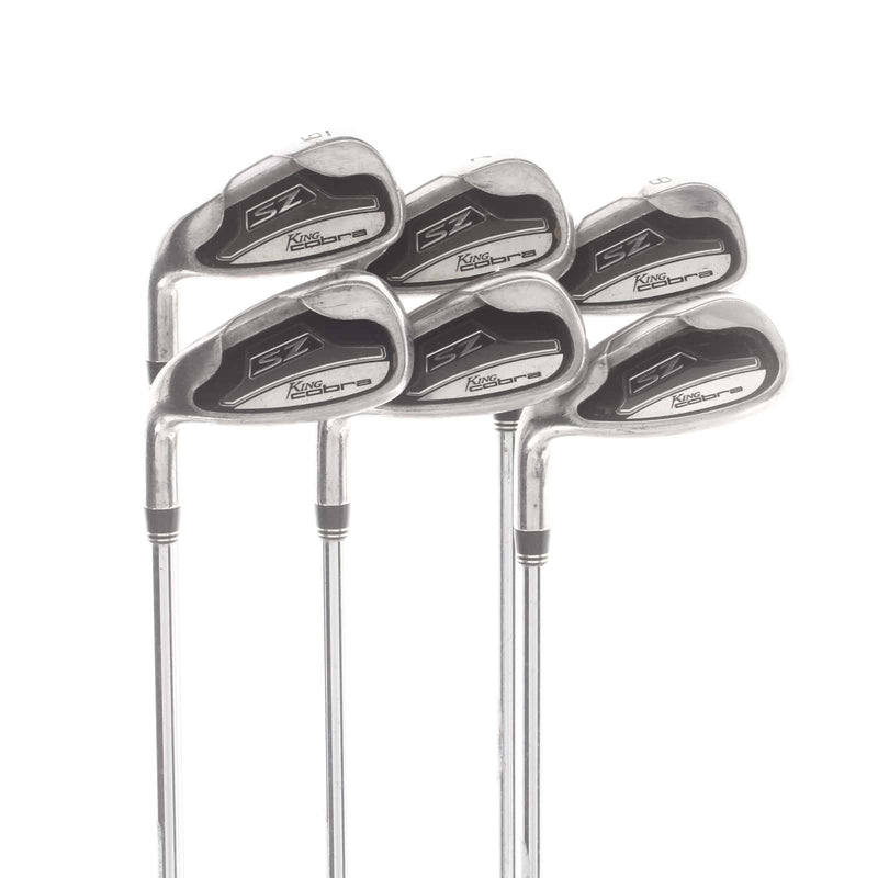 Cobra SZ Steel Mens Left Hand Irons 6-SW Regular - N.S.Pro 1030H