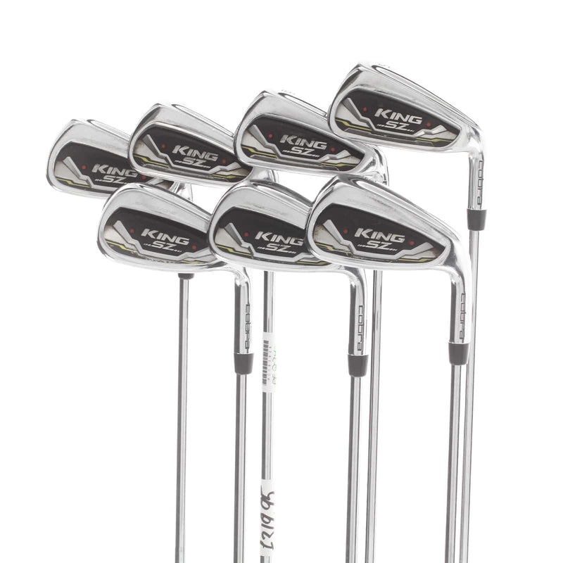 Cobra King Speedzone Steel Mens Right Hand Irons 5-GW Regular - KBS Tour 90