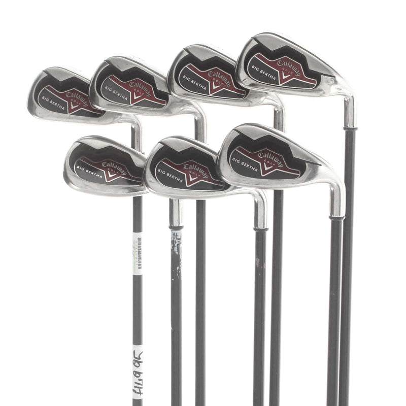 Callaway Big Bertha 2006 Graphite Mens Right Hand Irons 4-SW Regular - Callaway