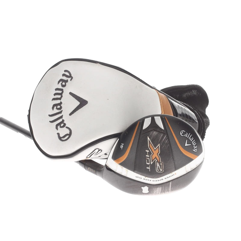 Callaway X2 Hot Pro Graphite Mens Right Hand Fairway 3 Wood 15* Extra Stiff - Aldila Tour Green 75