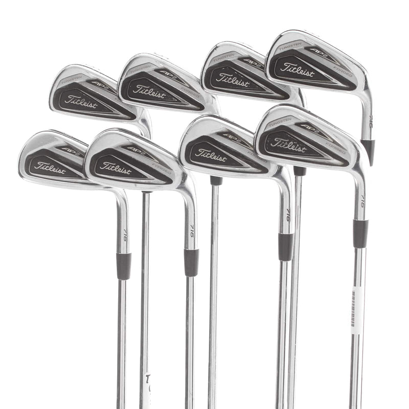 Titleist AP2 716 Steel Mens Right Hand Irons 3-PW Extra Stiff - True Temper Dynamic Gold X100