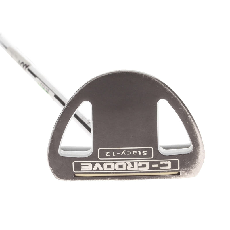 Yes! C-Groove Stacy-12 Mens Right Hand Putter 34" Mallet - SuperStroke Mid Slim 2.0