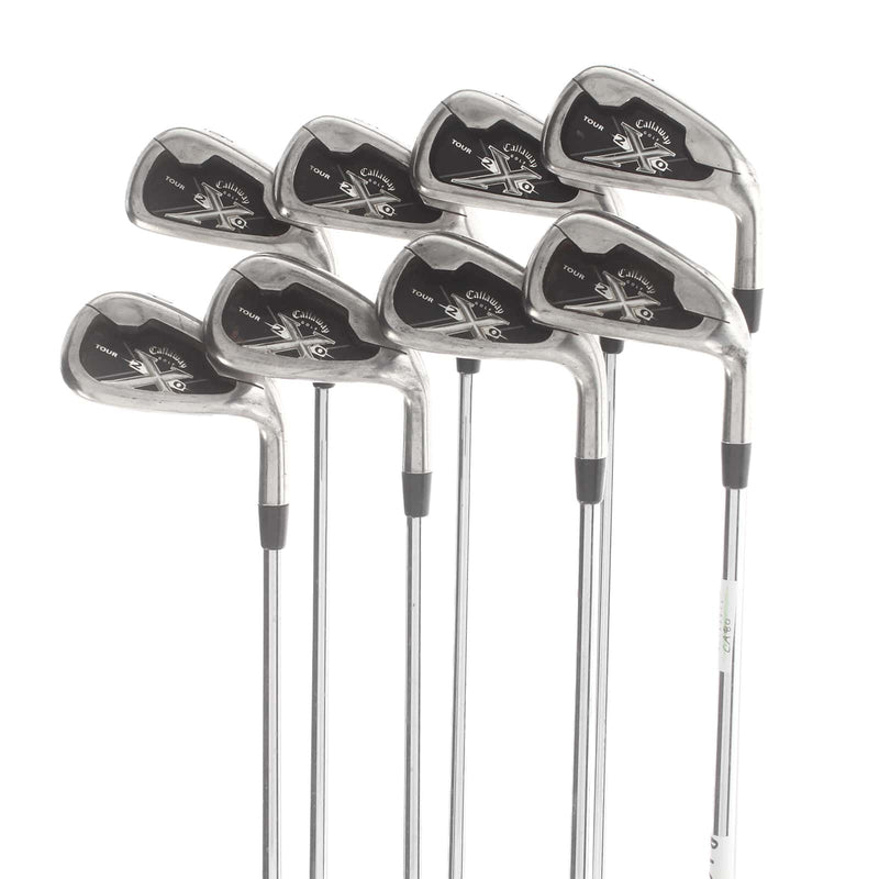 Callaway X-20 Steel Mens Right Hand Irons 3-PW Stiff - Project X Rifle 6.0