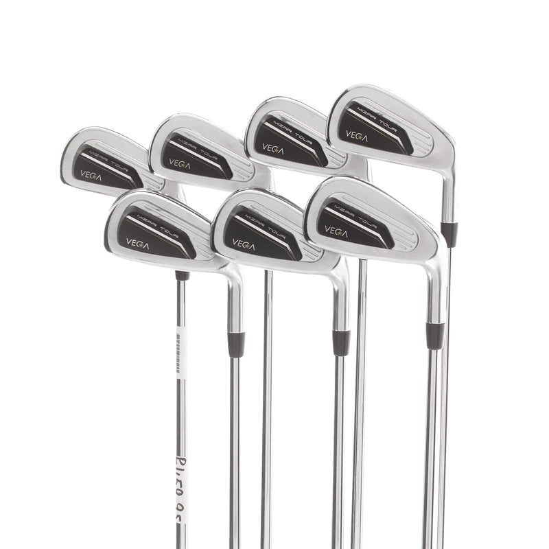 Vega Mizar Tour Steel Mens Right Hand Irons 4-PW Extra Stiff - Accra iSeries Steel 130i