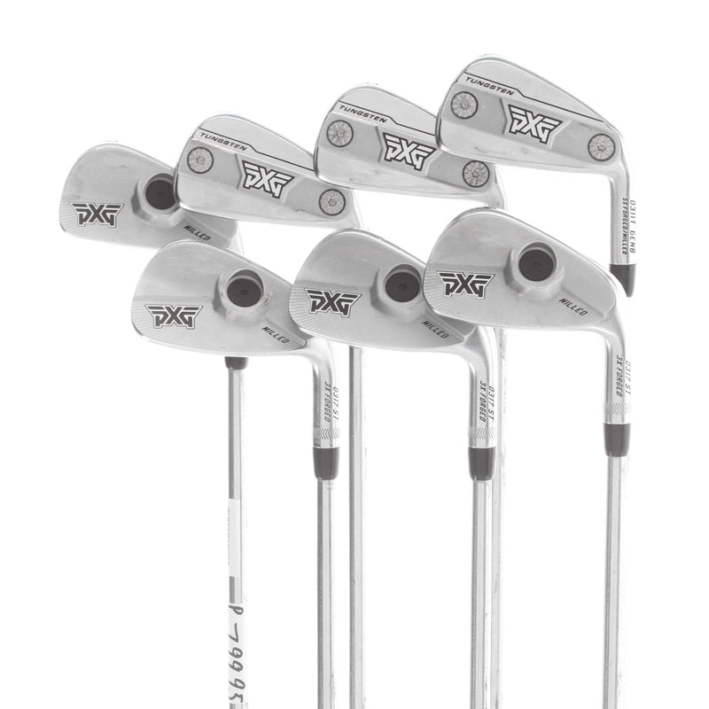 PXG 0311T Gen8/0317 ST Combo Steel Mens Right Hand Irons 4-PW Extra Stiff - Project X LZ 125