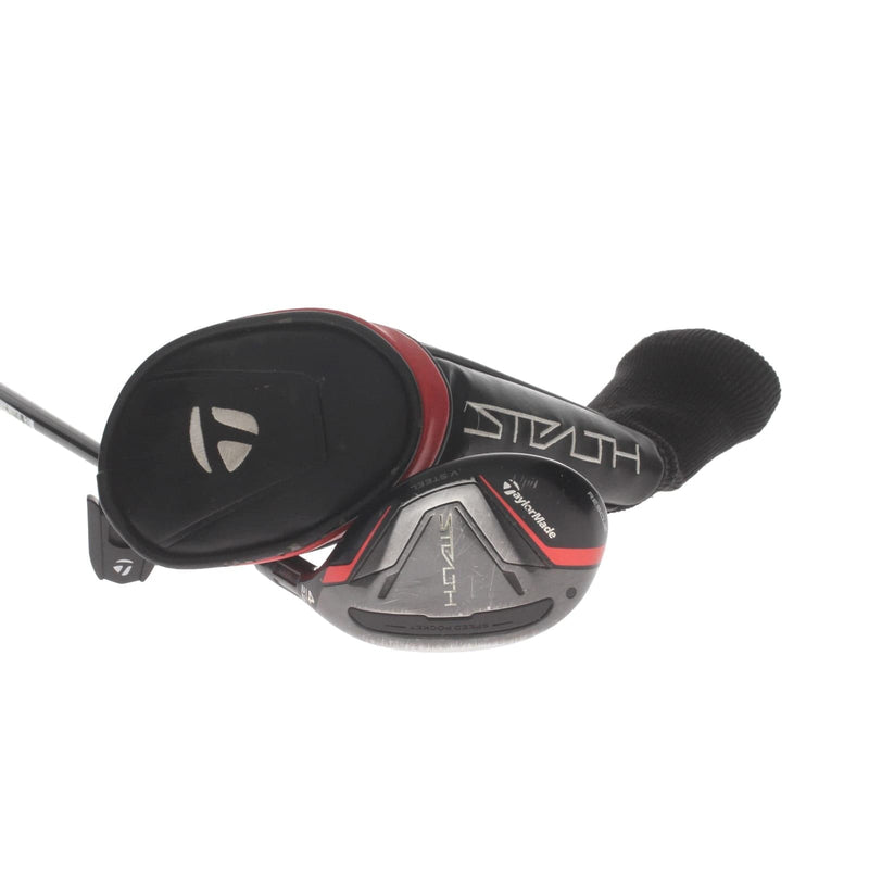 TaylorMade Stealth Graphite Mens Right Hand 4 Hybrid 22* Stiff - Fujikura Ventus Red 7-S