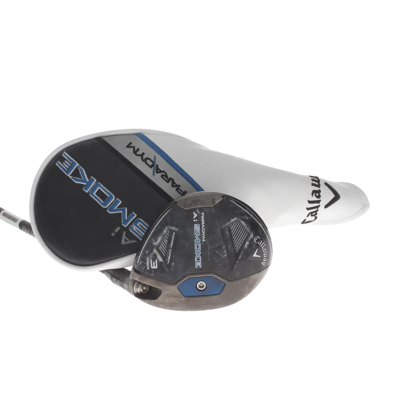 Callaway Paradym Ai Smoke Max Graphite Mens Right Hand Fairway 3 Wood 15* Stiff - Tensei AV Navy 65