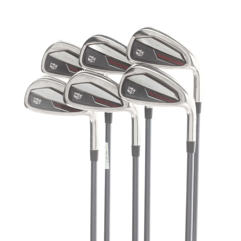 Wilson Dynapower 2023 Graphite Mens Right Hand Irons 5-PW Senior - UST Mamiya Recoil Dart 65