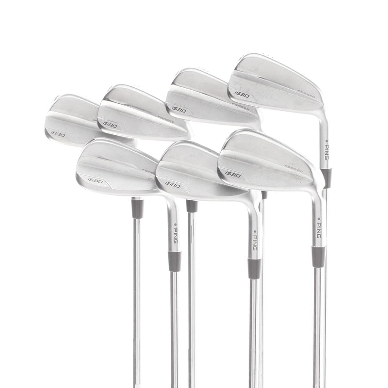 Ping i530 Steel Mens Right Hand Irons 5-UW Blue Dot 1* Upright Stiff - Dynamic Gold Mid 115 S300