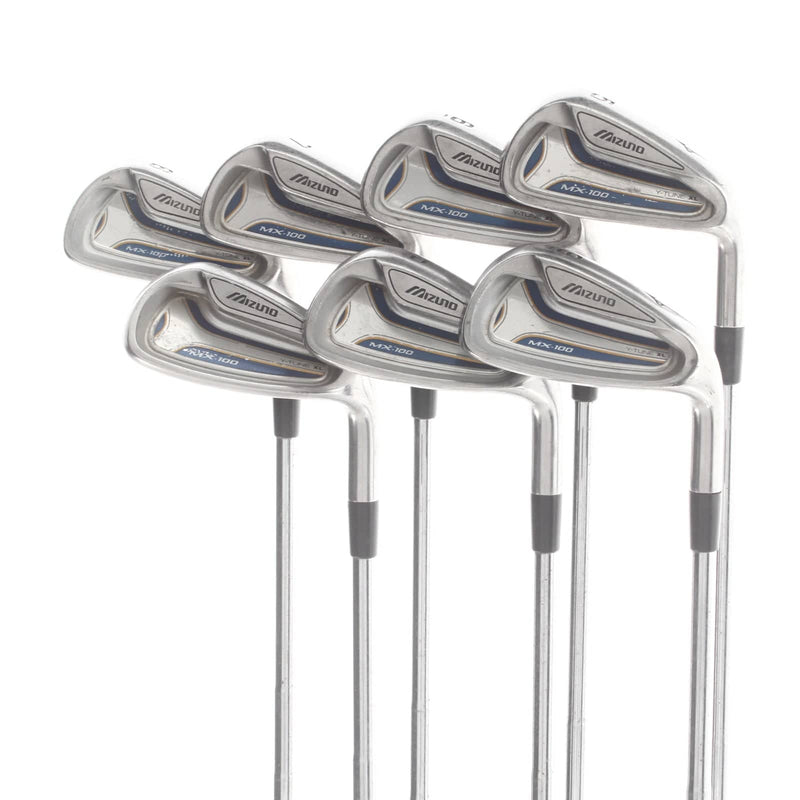 Mizuno MX-100 Steel Mens Right Hand Irons 5-SW Lite - Mizuno MX-Lite