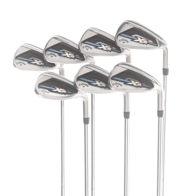 Callaway XR OS Steel Mens Right Hand Irons 5-SW Regular - True Temper Speedstep 80