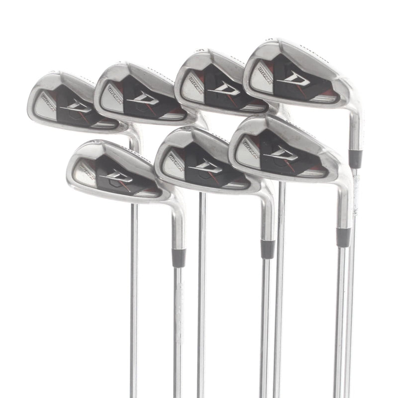 Wilson Deep Red Maxx Steel Mens Right Hand Irons 5-SW Regular - Wilson Deep Red Maxx