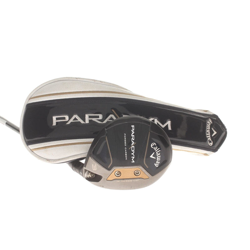 Callaway Paradym Graphite Mens Right Hand Fairway 3 Wood 15* Stiff - HZRDUS Silver 6.0 60g