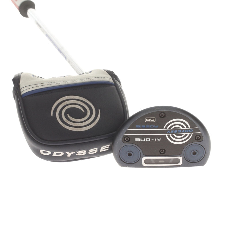 Odyssey Ai-ONE Rossie DB Steel Mens Right Hand Putter - Stroke Lab 90
