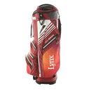 Lynx 15.0 Series Cart Bag - Red/Orange/White