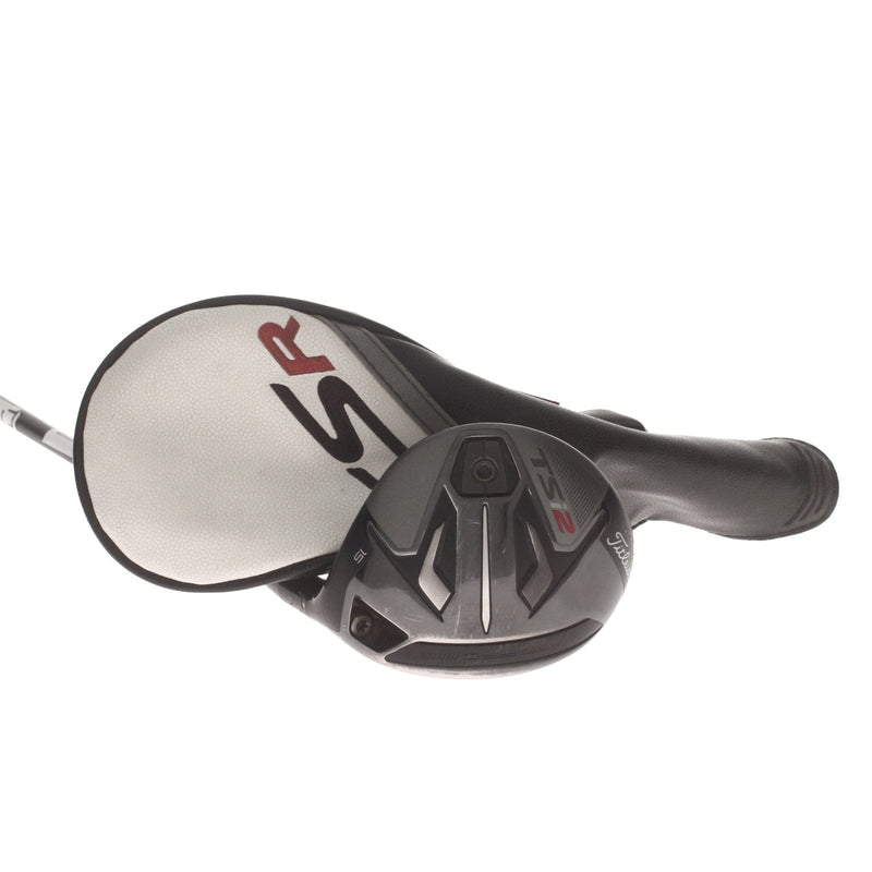 Titleist TSi2 Graphite Mens Right Hand Fairway 3 Wood 15* Stiff - Mitsubishi Chemical Tensei 1K Black 75
