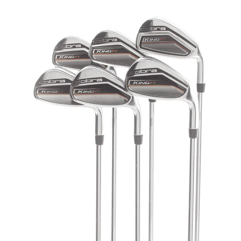 Cobra King F7 Steel Mens Right Hand Irons 5-PW Regular - Cobra