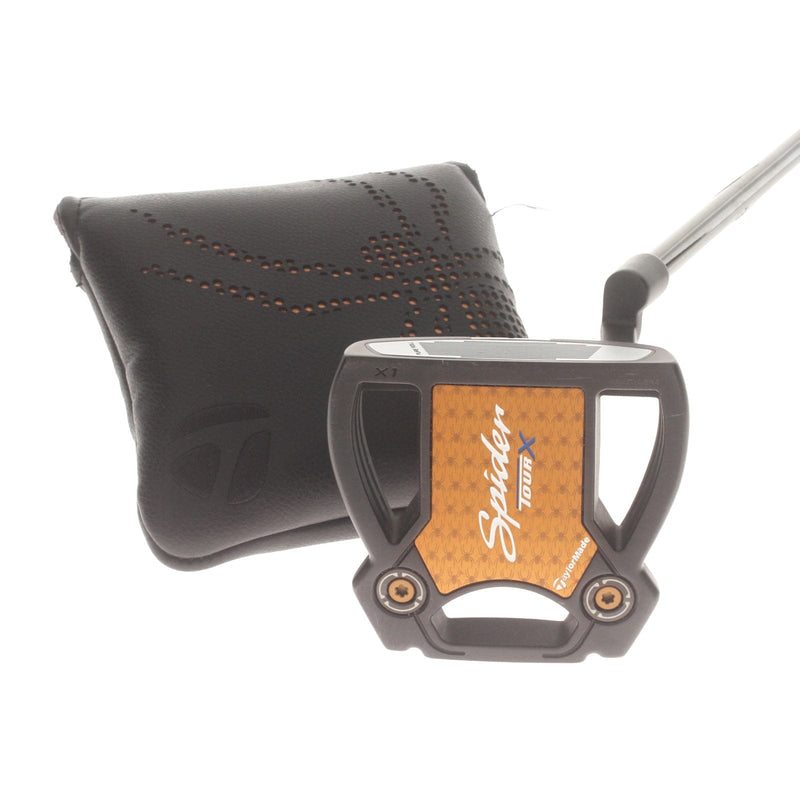 TaylorMade Spider Tour X Black 2025 Mens Right Hand Putter 35" Mallet KBS - SuperStroke 2.0