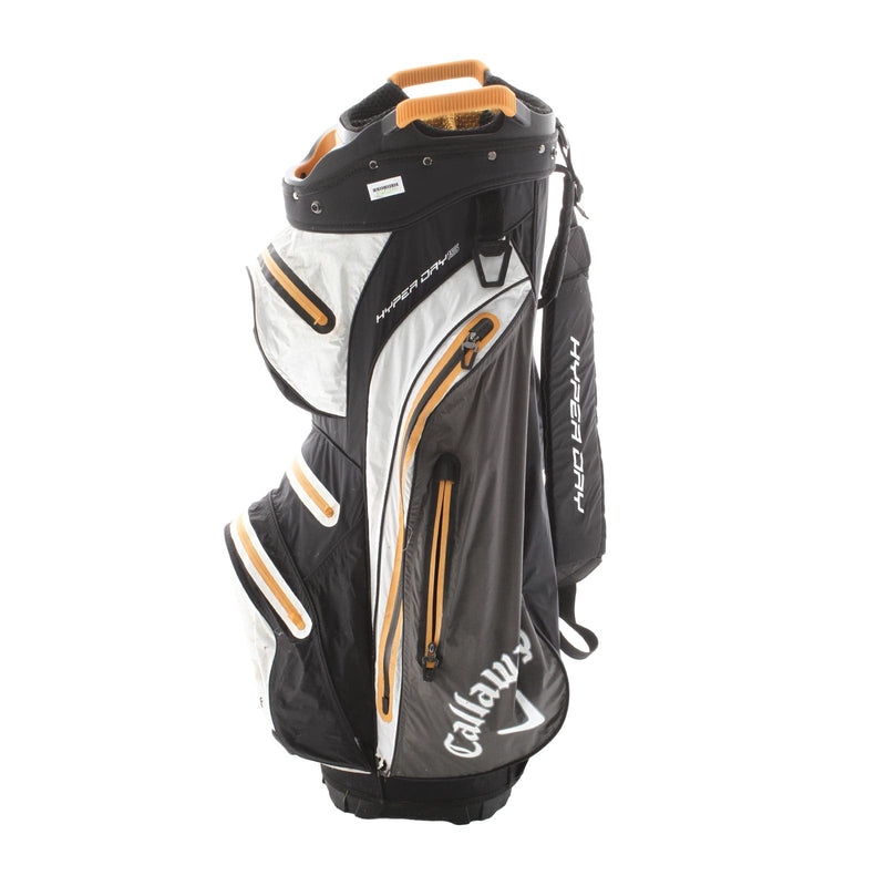 Callaway Hyper Dry 15 Cart Bag - Black/White/Orange