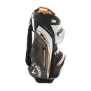 Callaway Hyper Dry 15 Cart Bag - Black/White/Orange