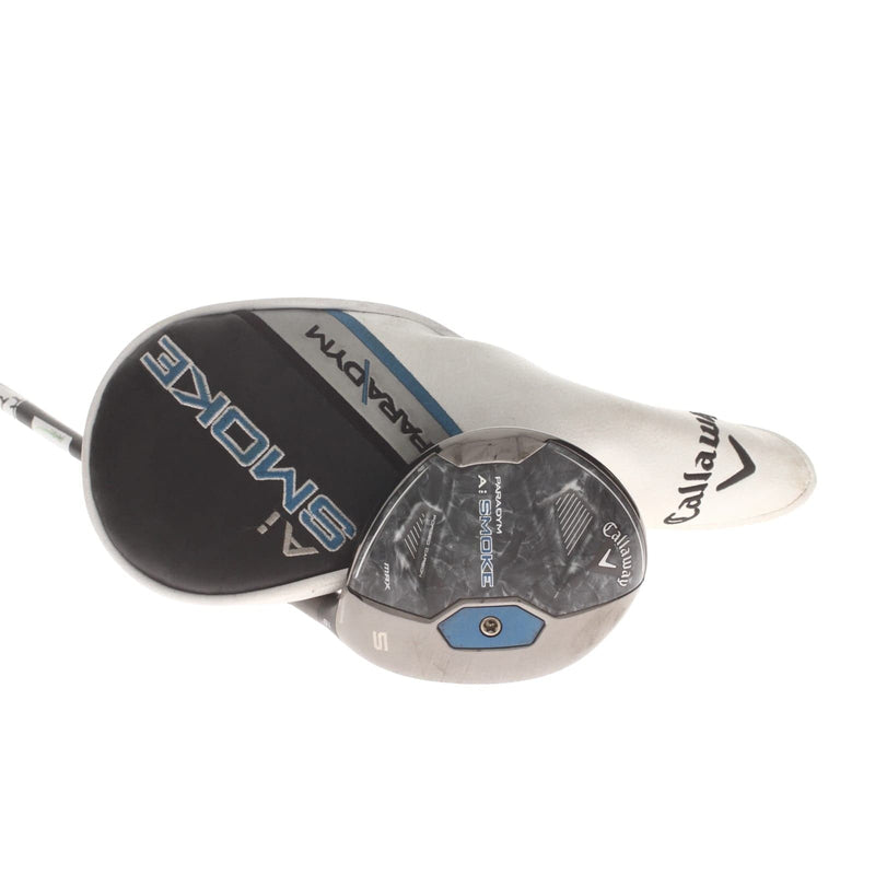 Callaway Paradym Ai Smoke Max Graphite Mens Right Hand Fairway 5 Wood 18* Stiff - Mitsubishi Chemical Tensei AV Series 65