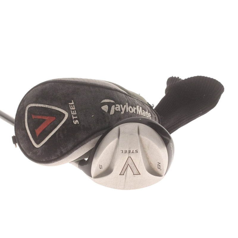 TaylorMade V Steel Graphite Mens Right Hand Fairway 5 Wood 18* Regular - TaylorMade Ultralite