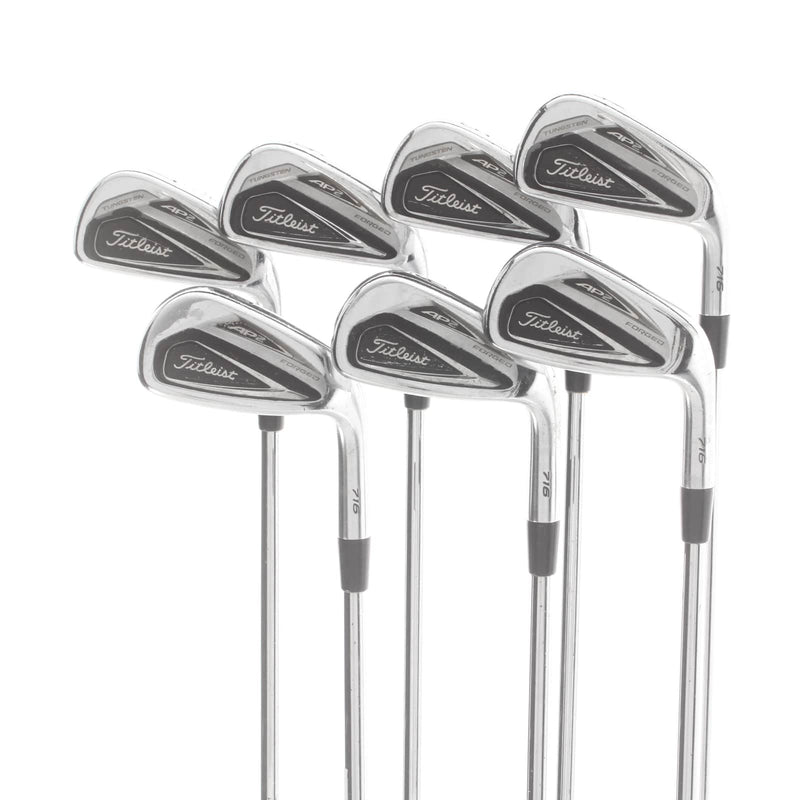 Titleist AP2 716 Steel Mens Right Hand Irons 4-PW Stiff - True Temper Dynamic Gold AMT S300