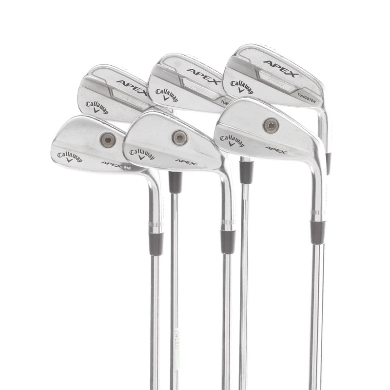 Callaway Apex Pro Steel Mens Right Hand Irons 5-PW Stiff - KBS Tour