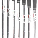 Wilson Dynapower Steel Mens Right Hand Irons 5-SW Regular - KBS Max Ultralite