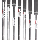 Wilson D9 Steel Mens Right Hand Irons 5-GW Regular - KBS Max Ultralite 80