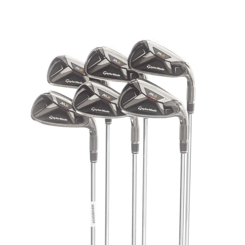 TaylorMade M2 Steel Mens Right Hand Irons 5-PW Regular - REAX 88
