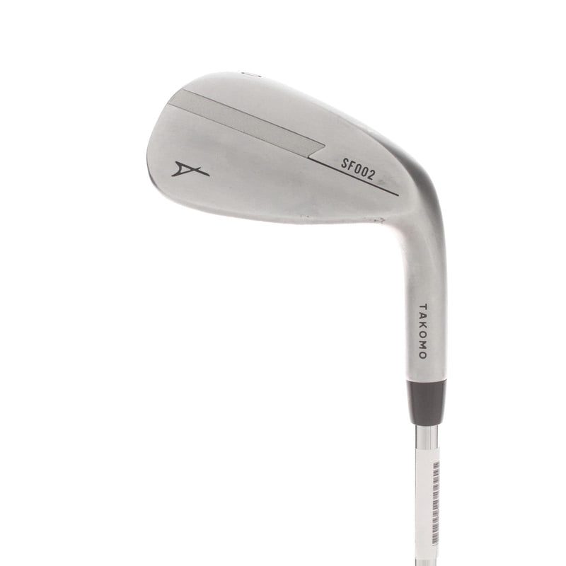Takomo SF002 Steel Mens Right Hand Gap Wedge 50* 8 Bounce F Grind Stiff - KBS Tour 120