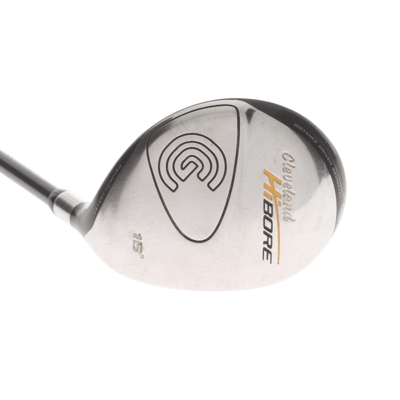 Cleveland HiBore Graphite Mens Right Hand Fairway 3 Wood 15* Stiff - Fujikura 65g